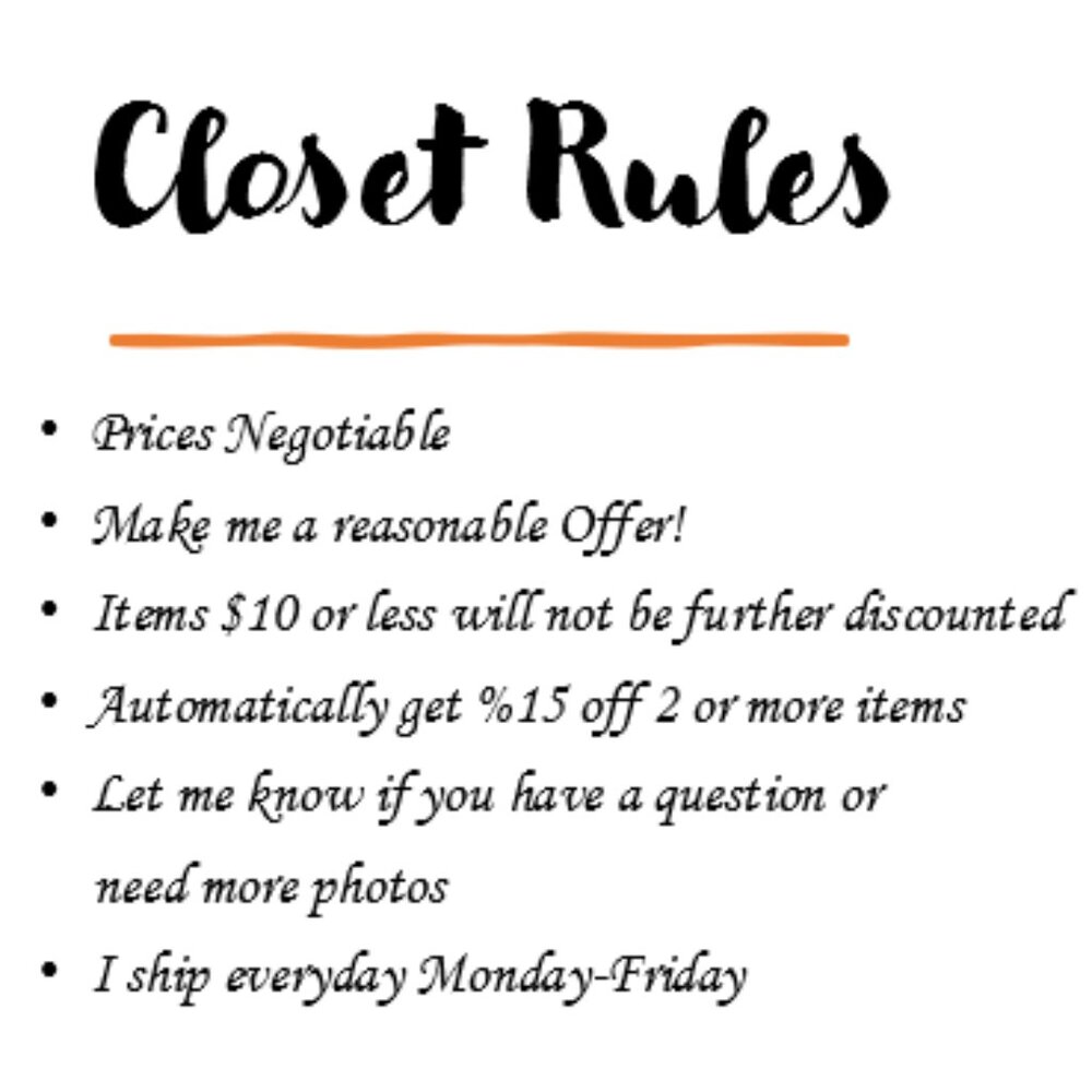 Closet Rules